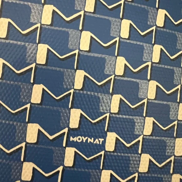Moynat Paris M Nomad Pouch in Blue - Picture 10 of 12